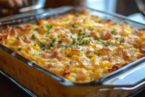 picture of Ham and Hashbrown Casserole