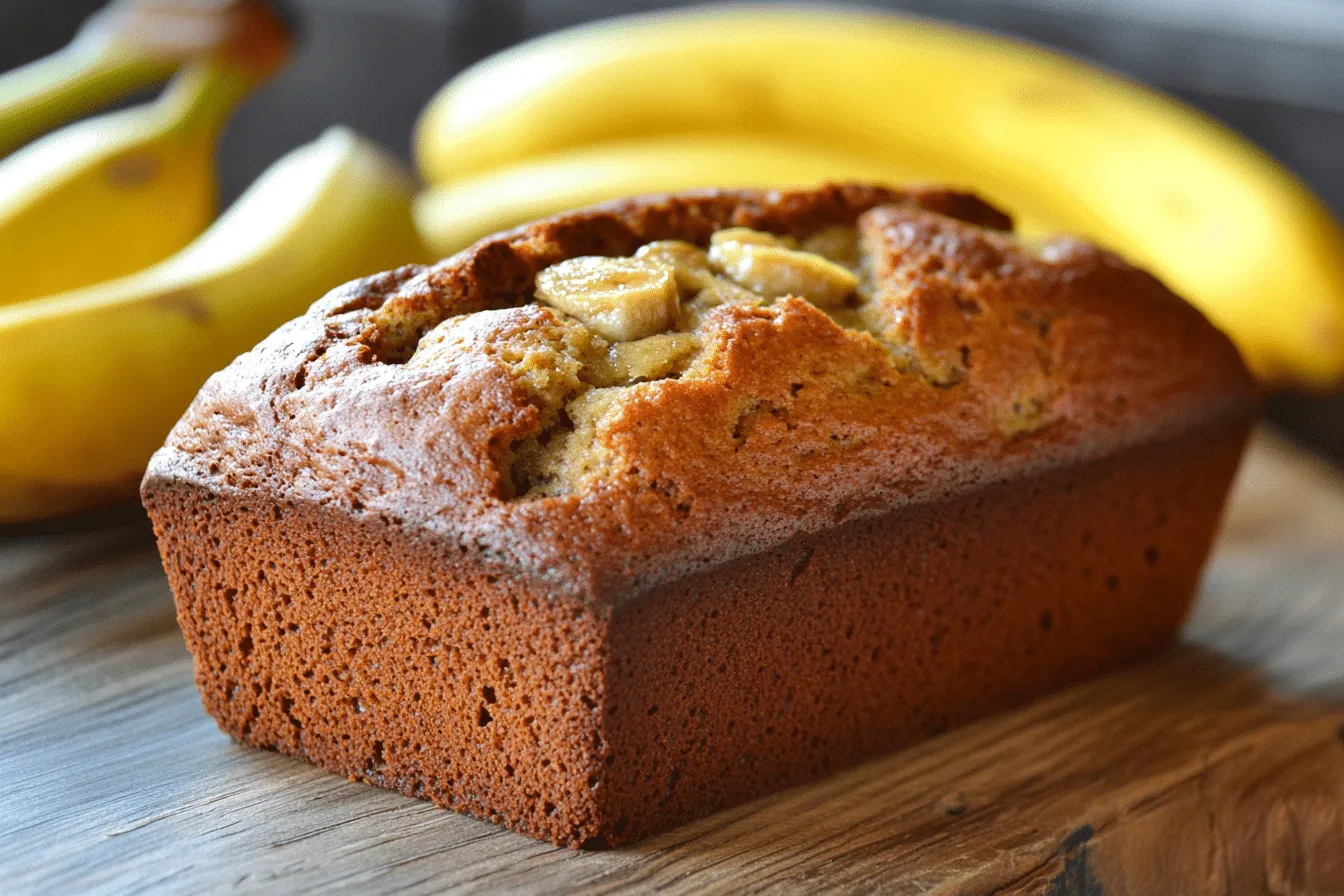 Easy 4-Ingredient Banana Bread Recipe featured image