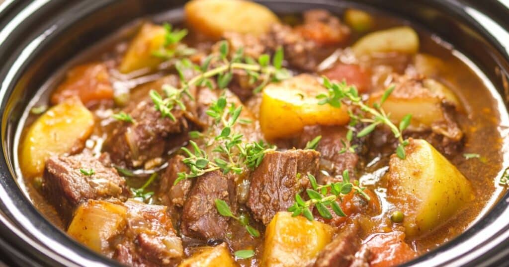 The current image has no alternative text. The file name is: Slow-Cooker-Cowboy-Casserole.jpg