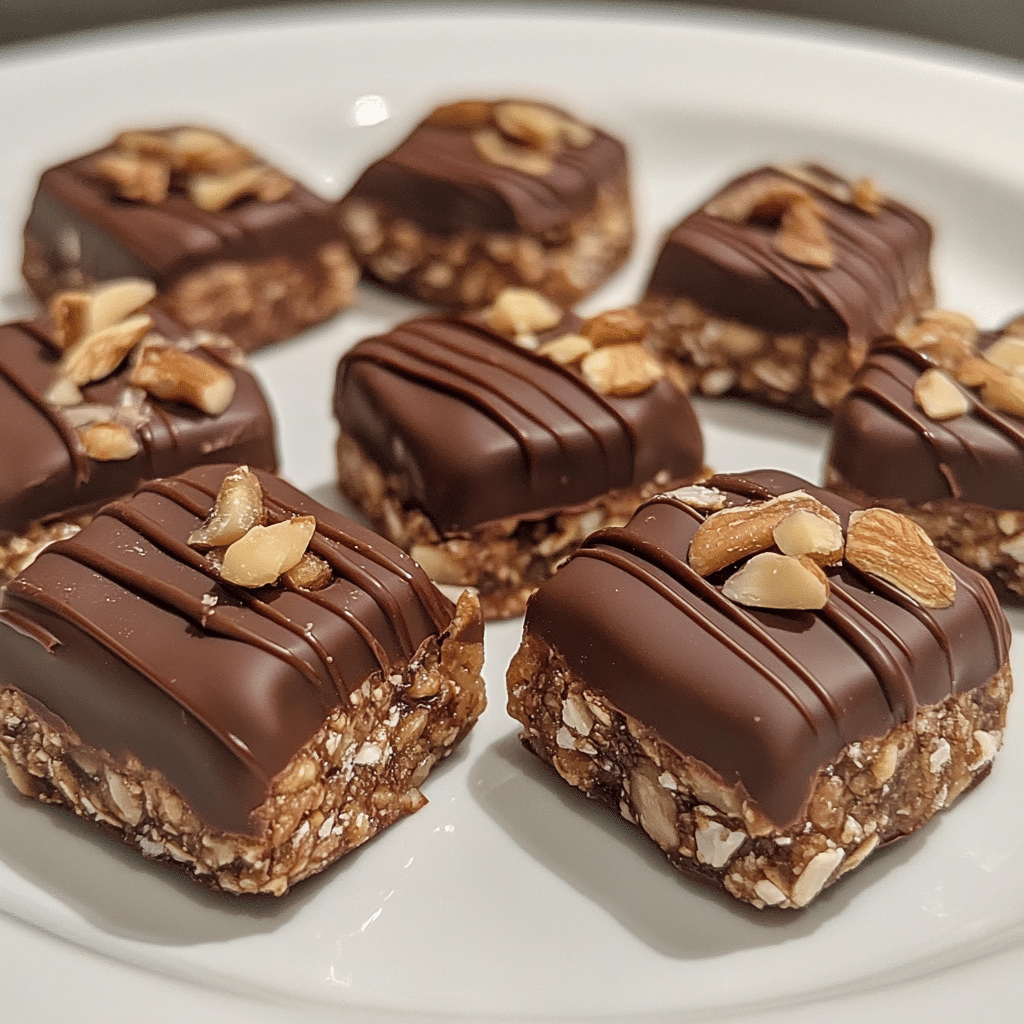 No-Bake Chocolate Banana Oat Clusters Recipe - Scarlet Recipes featured image
