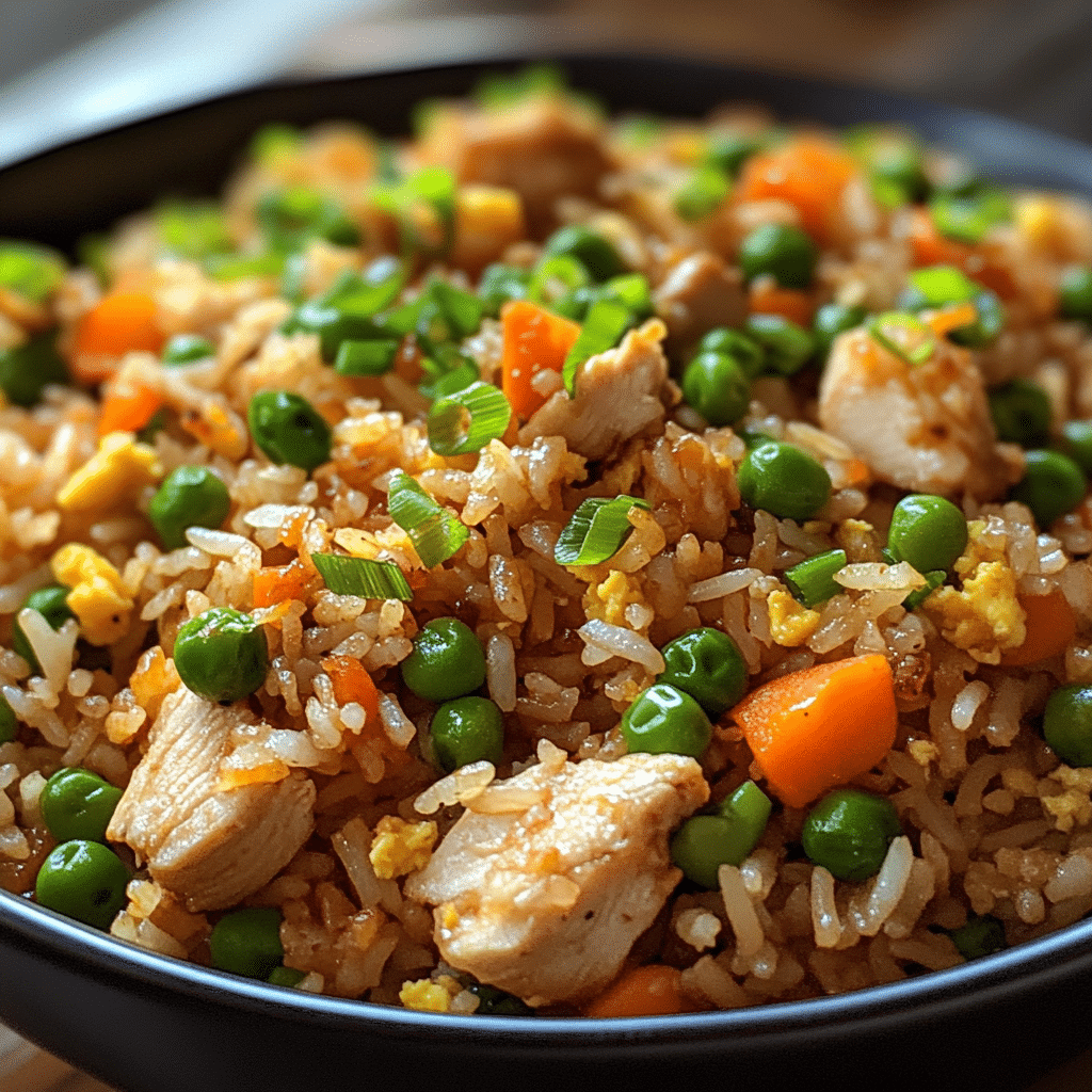 Quick and Healthy Chicken Fried Rice for Busy Weeknights - Scarlet Recipes featured image