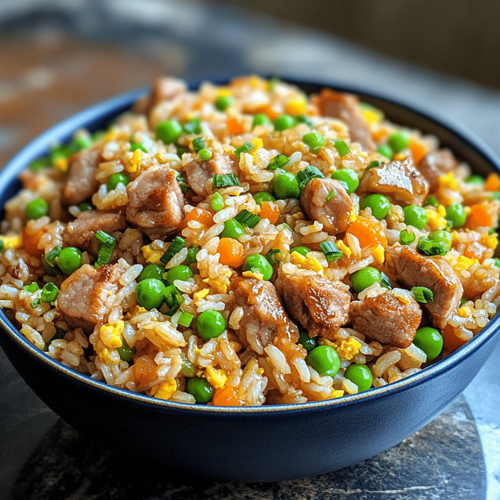 Delicious Pork Fried Rice: Quick & Flavor-Packed Meal - Scarlet Recipes featured image