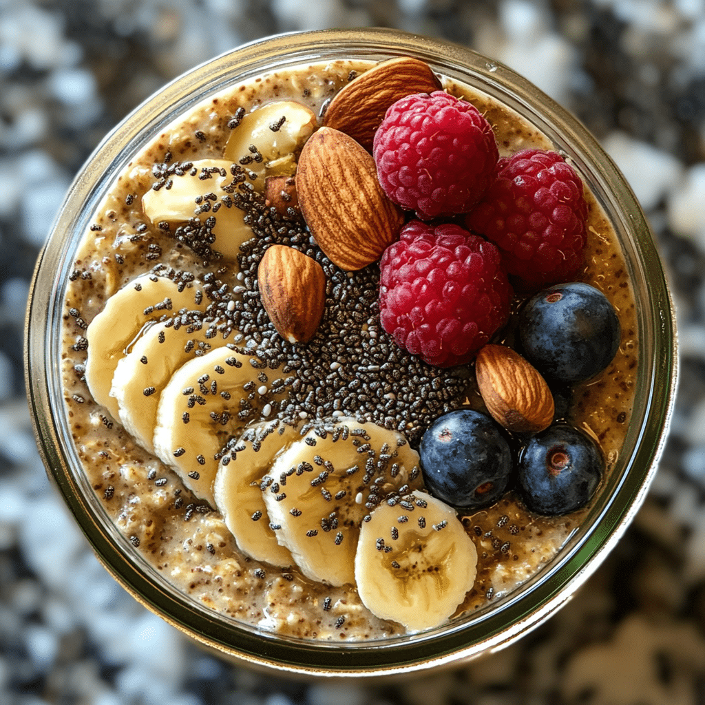 Creamy Overnight Oats Boosted with Protein Power - Scarlet Recipes featured image
