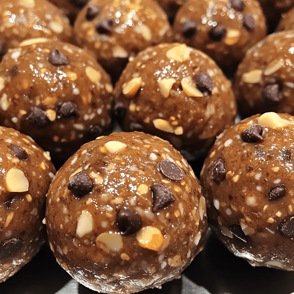 Quick & Healthy Almond Butter Protein Balls for Energy Boost - Scarlet Recipes featured image