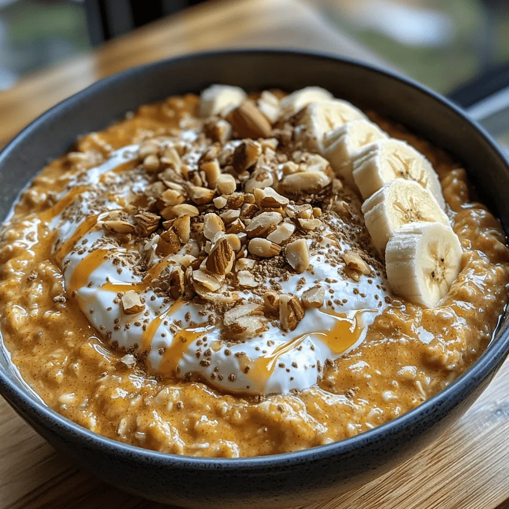 Cozy Pumpkin Overnight Oats for Blissful Mornings - Scarlet Recipes featured image