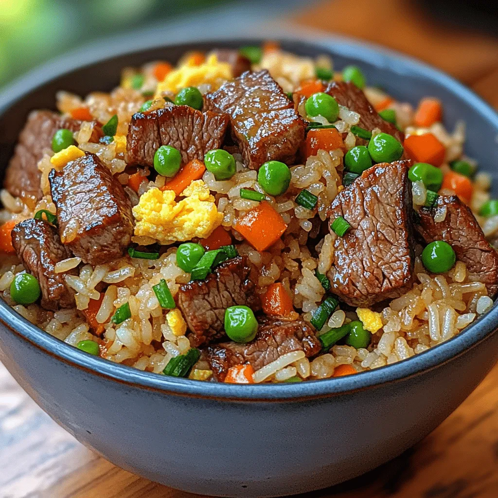Steak Fried Rice Delight
