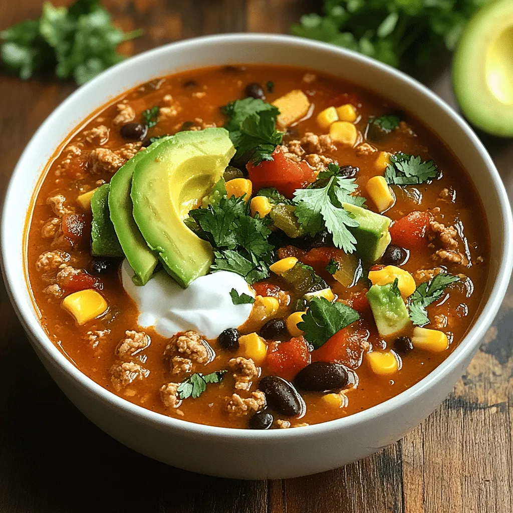 Savor the Warmth of Weight Watchers Taco Soup Delight - Scarlet Recipes featured image