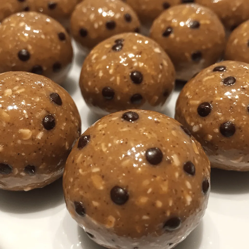 Oatmeal Peanut Butter Protein Balls