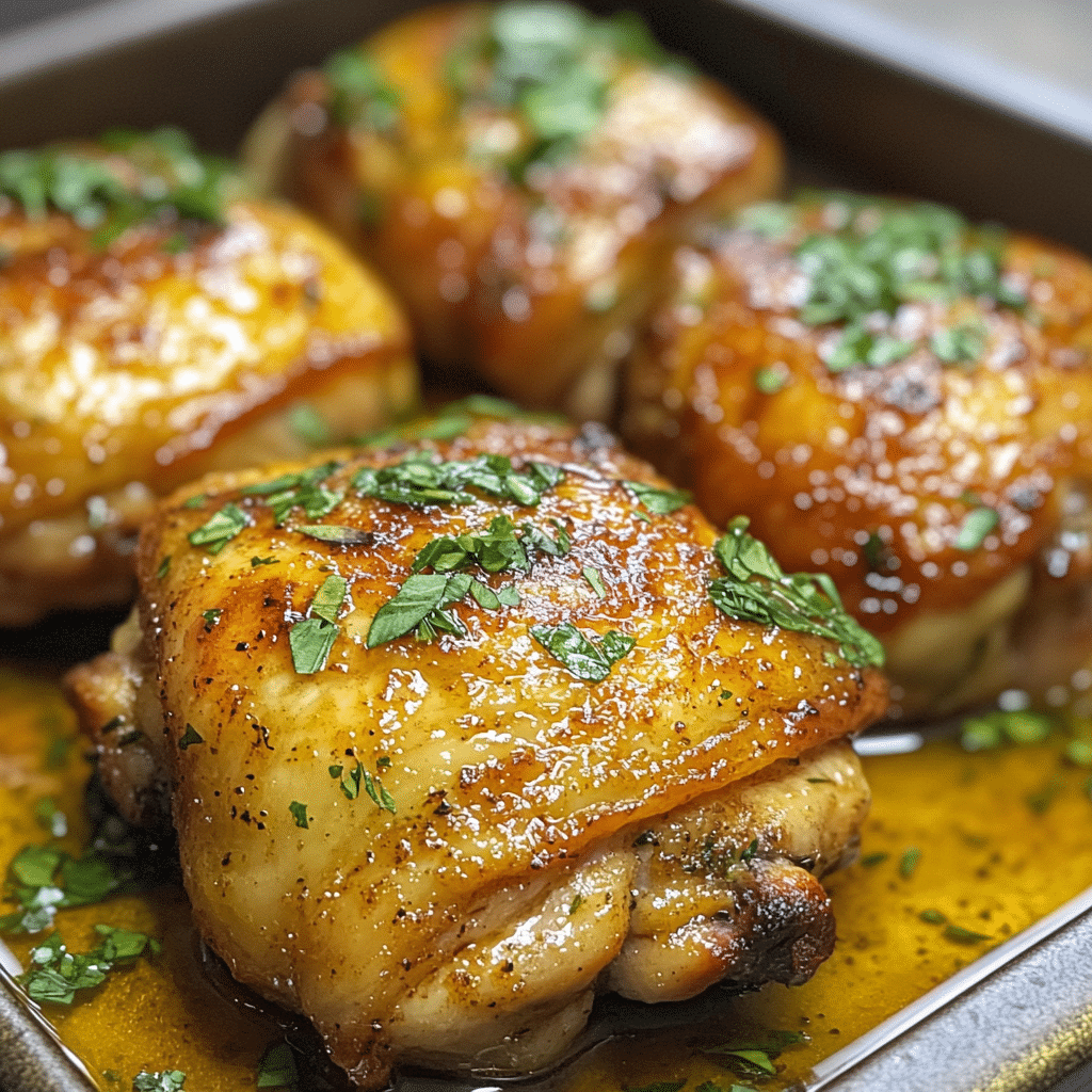 Savor the Comfort: Baked Chicken Thighs to Delight Your Soul - Scarlet Recipes featured image