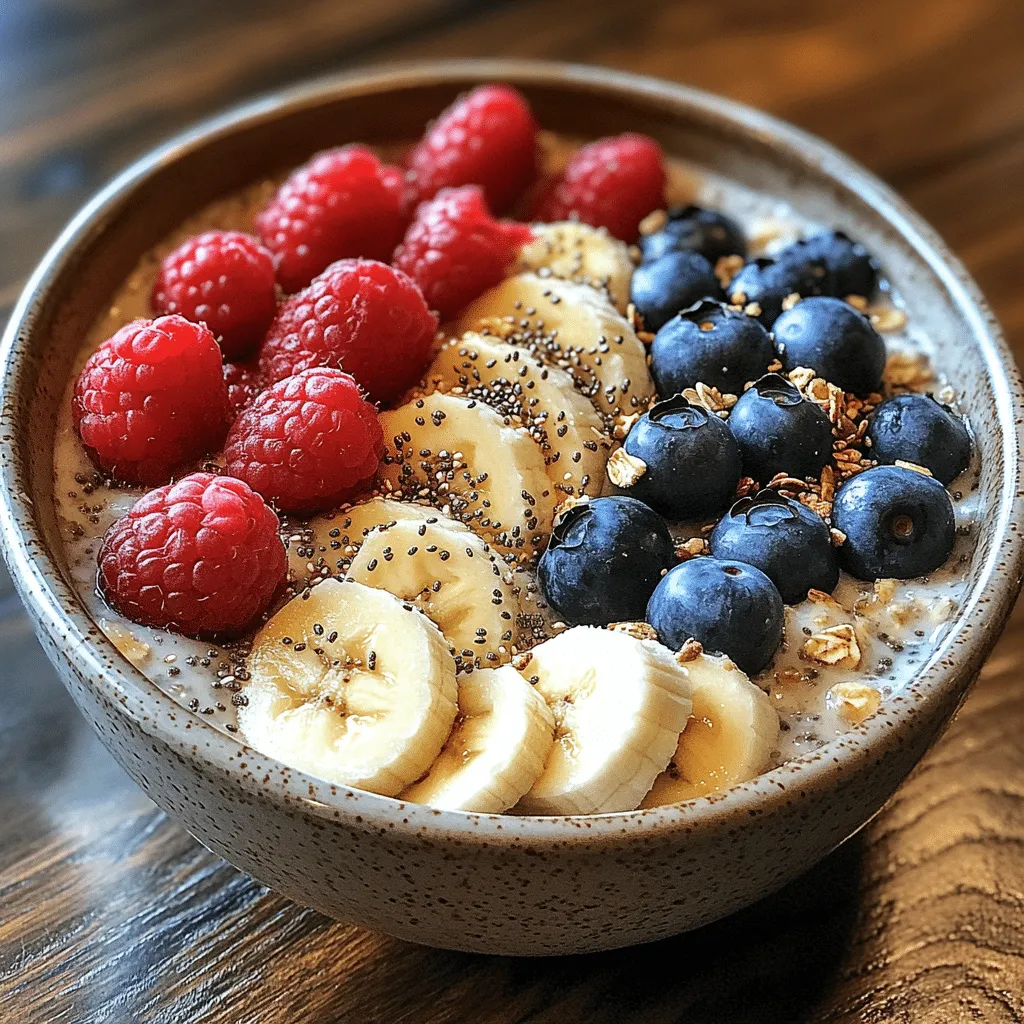 Delicious Blended Overnight Oats Recipe for Easy Mornings - Scarlet Recipes featured image