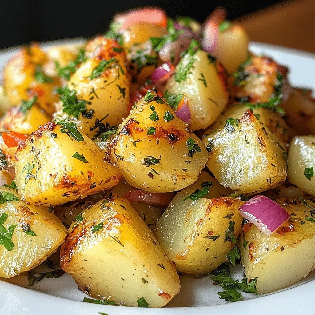 Savor the Crunch: Irresistibly Crispy Potato Salad Delight - Scarlet Recipes featured image