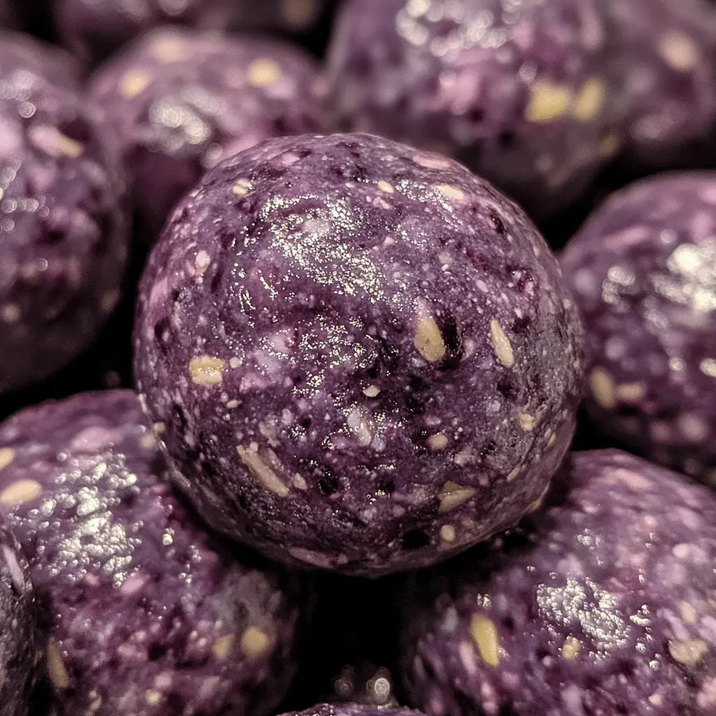 Quick & Healthy No-Bake Blueberry Cheesecake Bites - Scarlet Recipes featured image