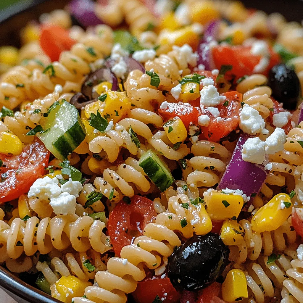 Cold Pasta Salad