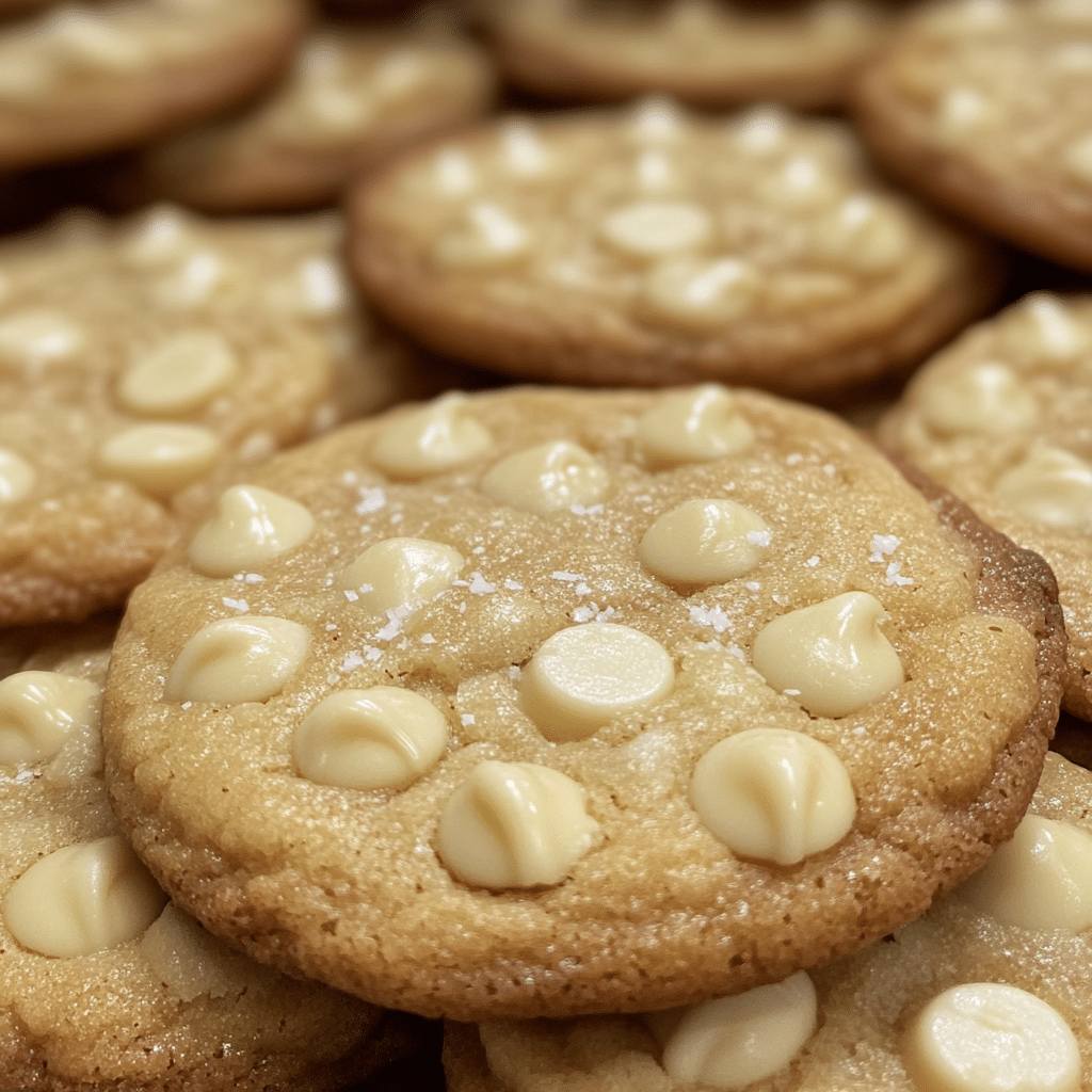 Indulge in Sweet Nostalgia: Perfect White Chocolate Chip Cookies - Scarlet Recipes featured image