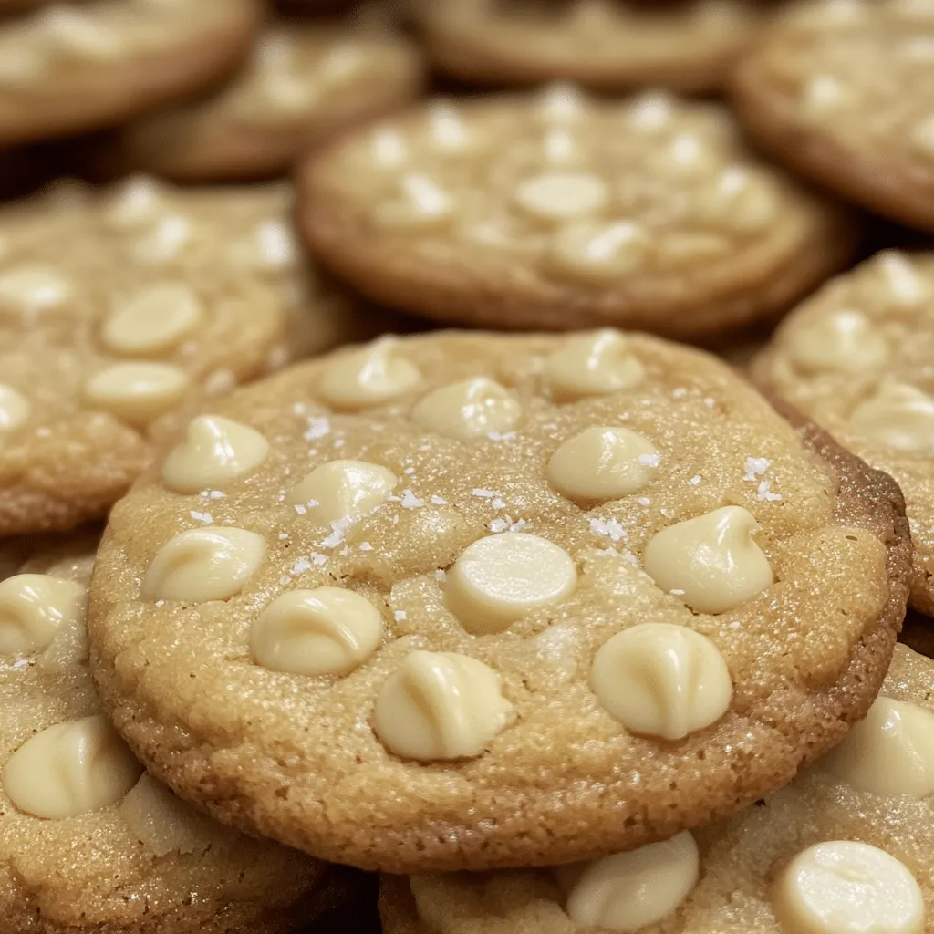 Indulge in Sweet Nostalgia: Perfect White Chocolate Chip Cookies - Scarlet Recipes featured image