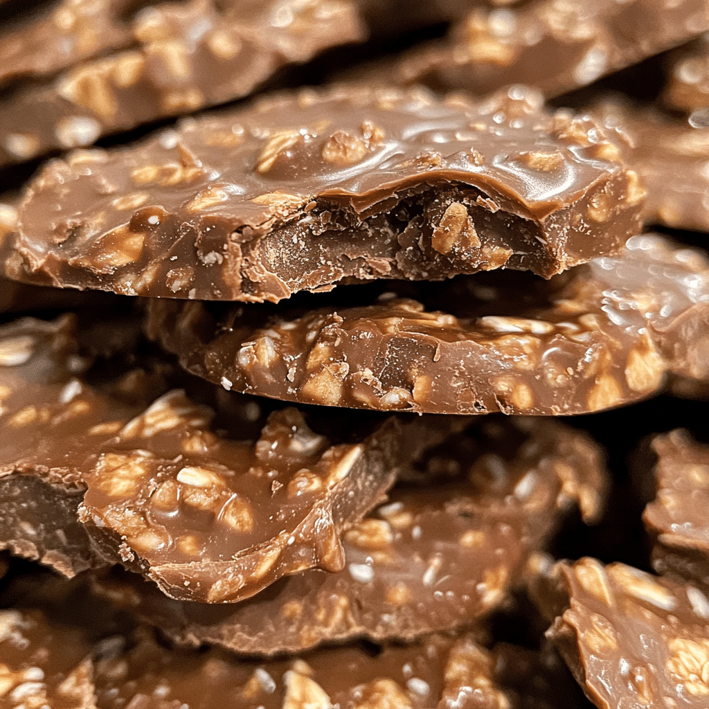 No-Bake Chocolate Chia Oat Clusters