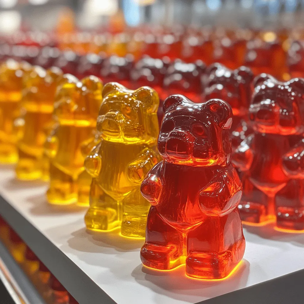 Fireball Gummy Bear Shots