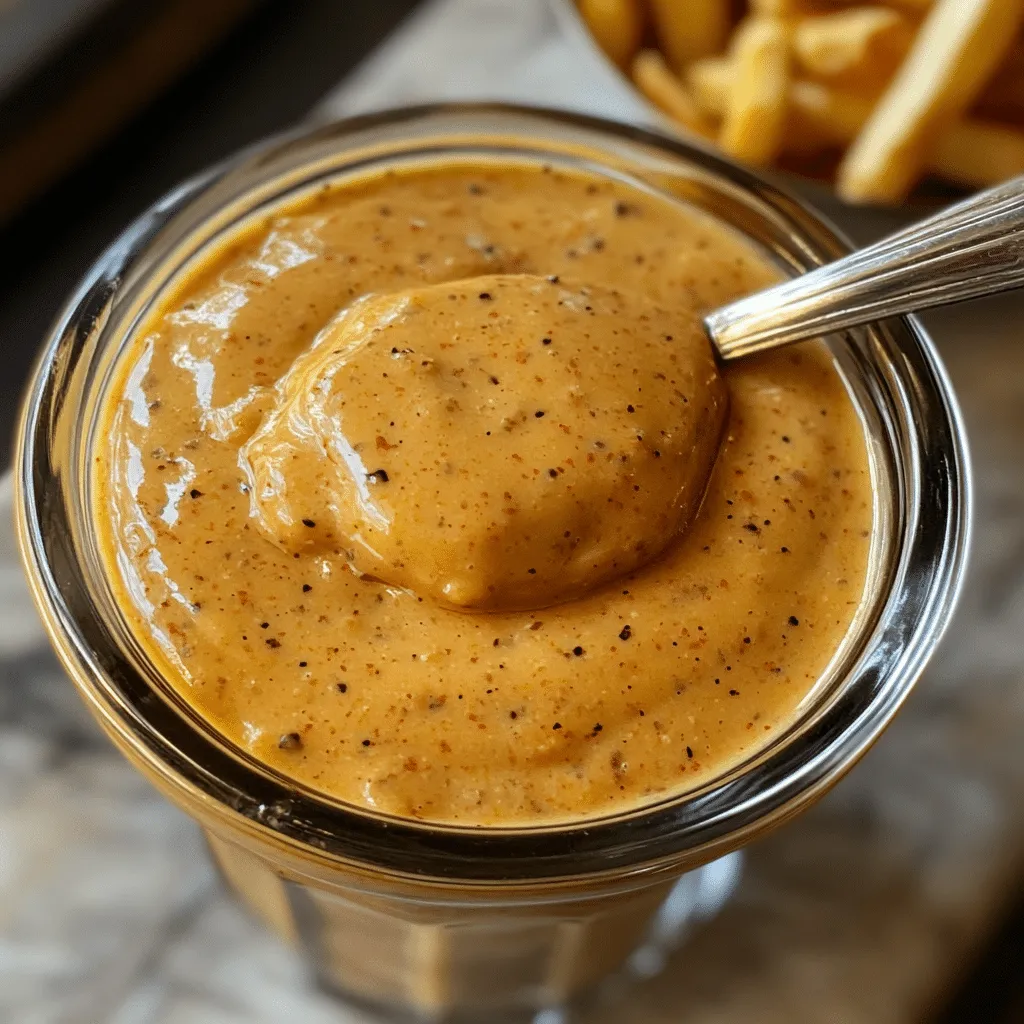 Creamy Burger Sauce