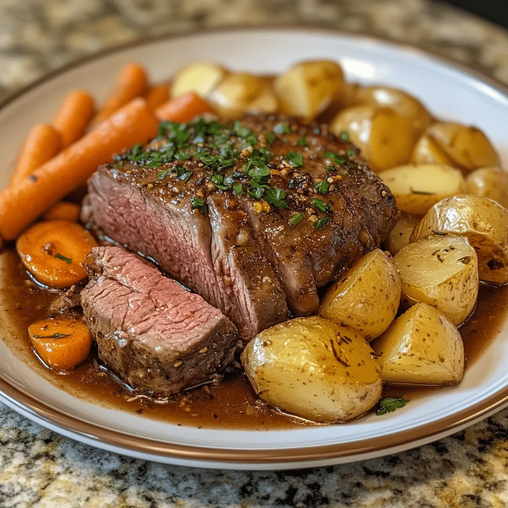 Tender Top Round Roast