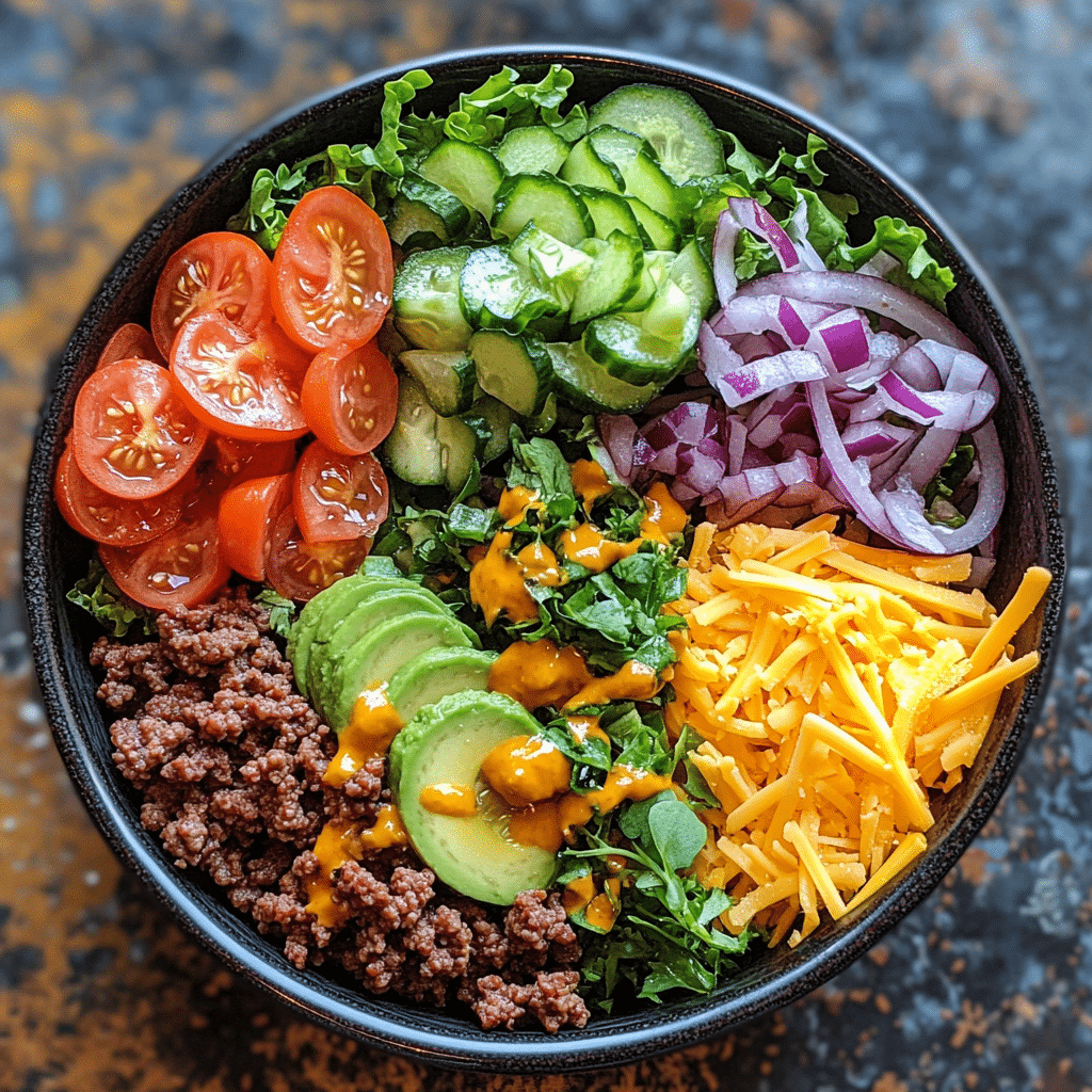 Burger Bowl Recipe