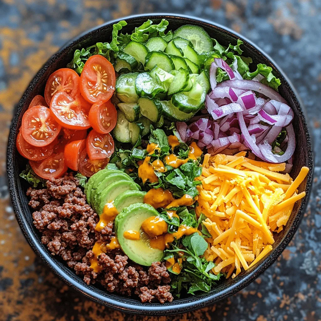 Burger Bowl Recipe