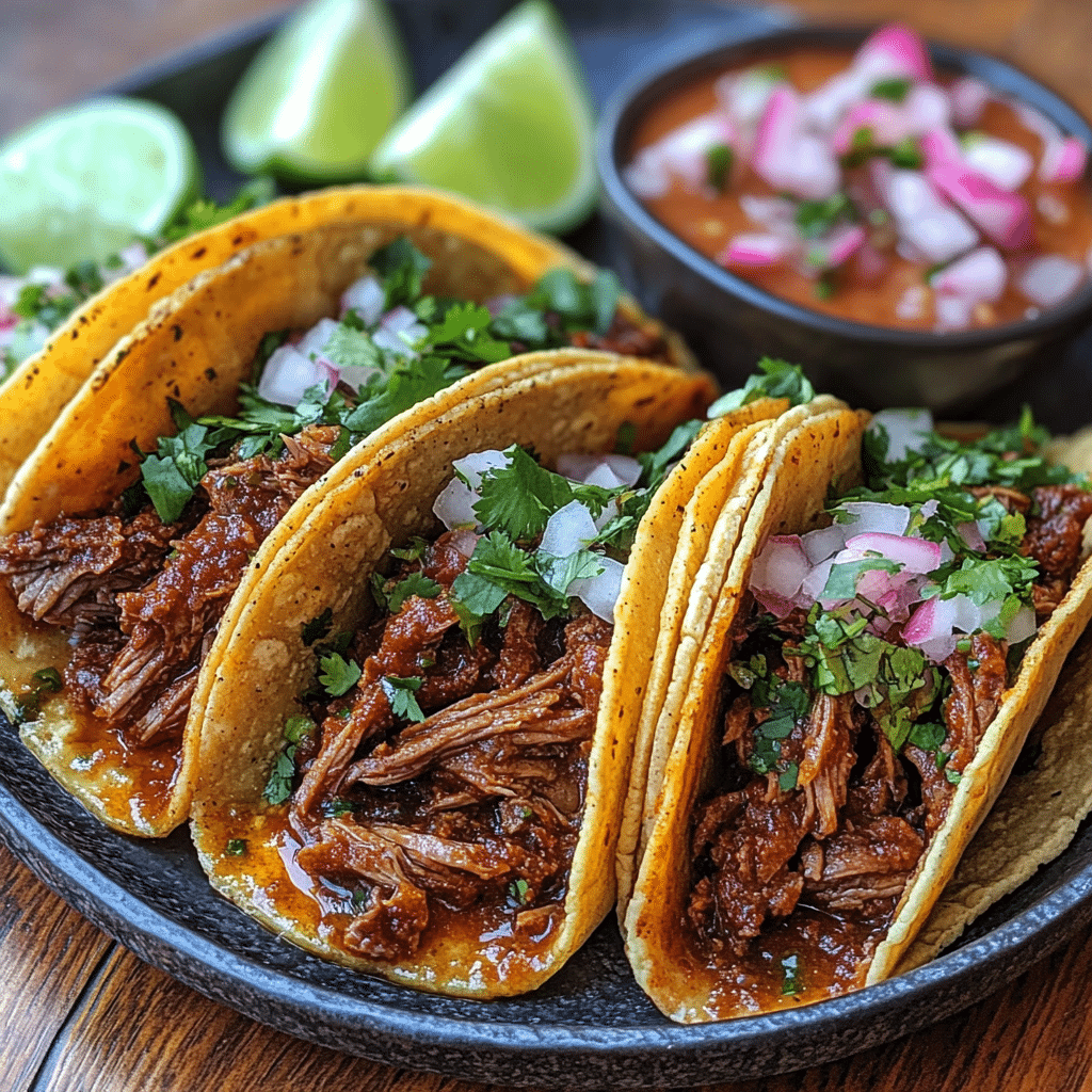 Delicious Tacos de Res Recipe for Flavorful Beef Tacos - Scarlet Recipes featured image
