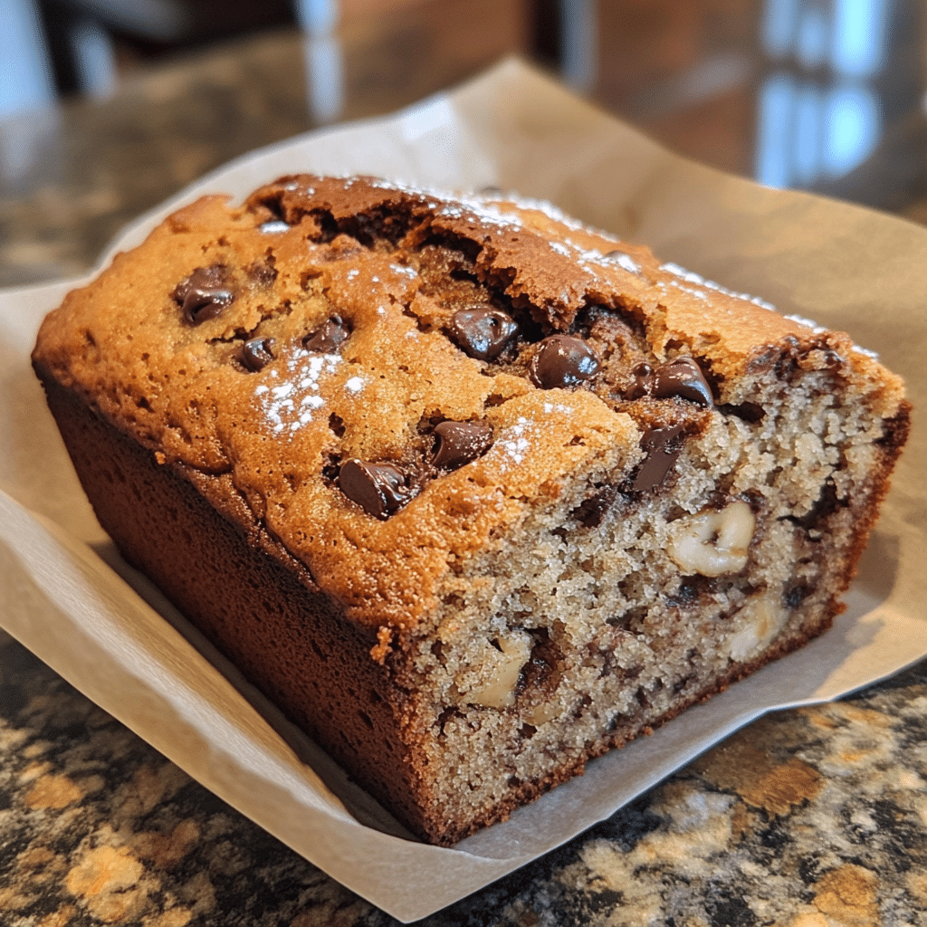 Delicious Banana Bread with Greek Yogurt Recipe - Scarlet Recipes featured image