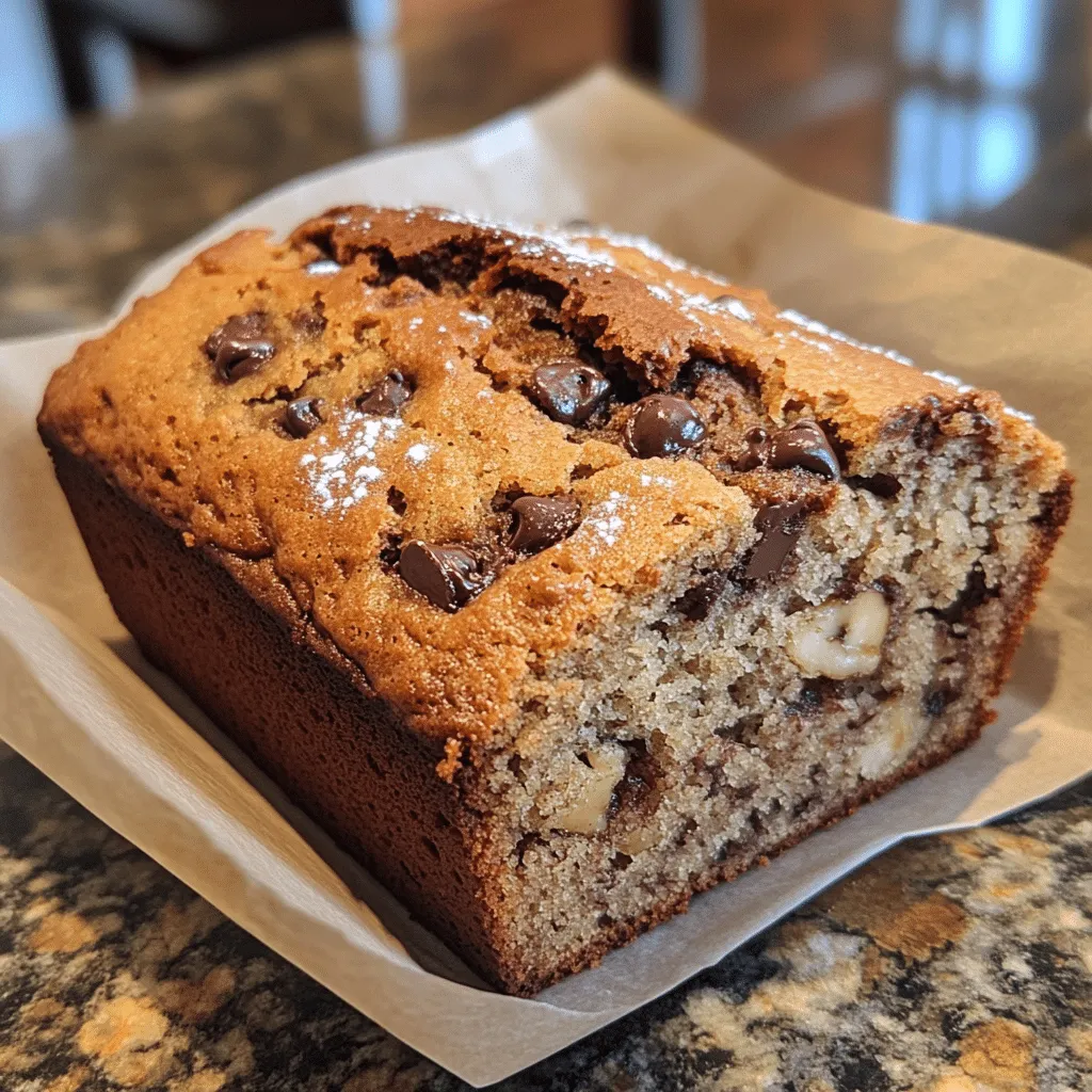 Delicious Banana Bread with Greek Yogurt Recipe - Scarlet Recipes featured image