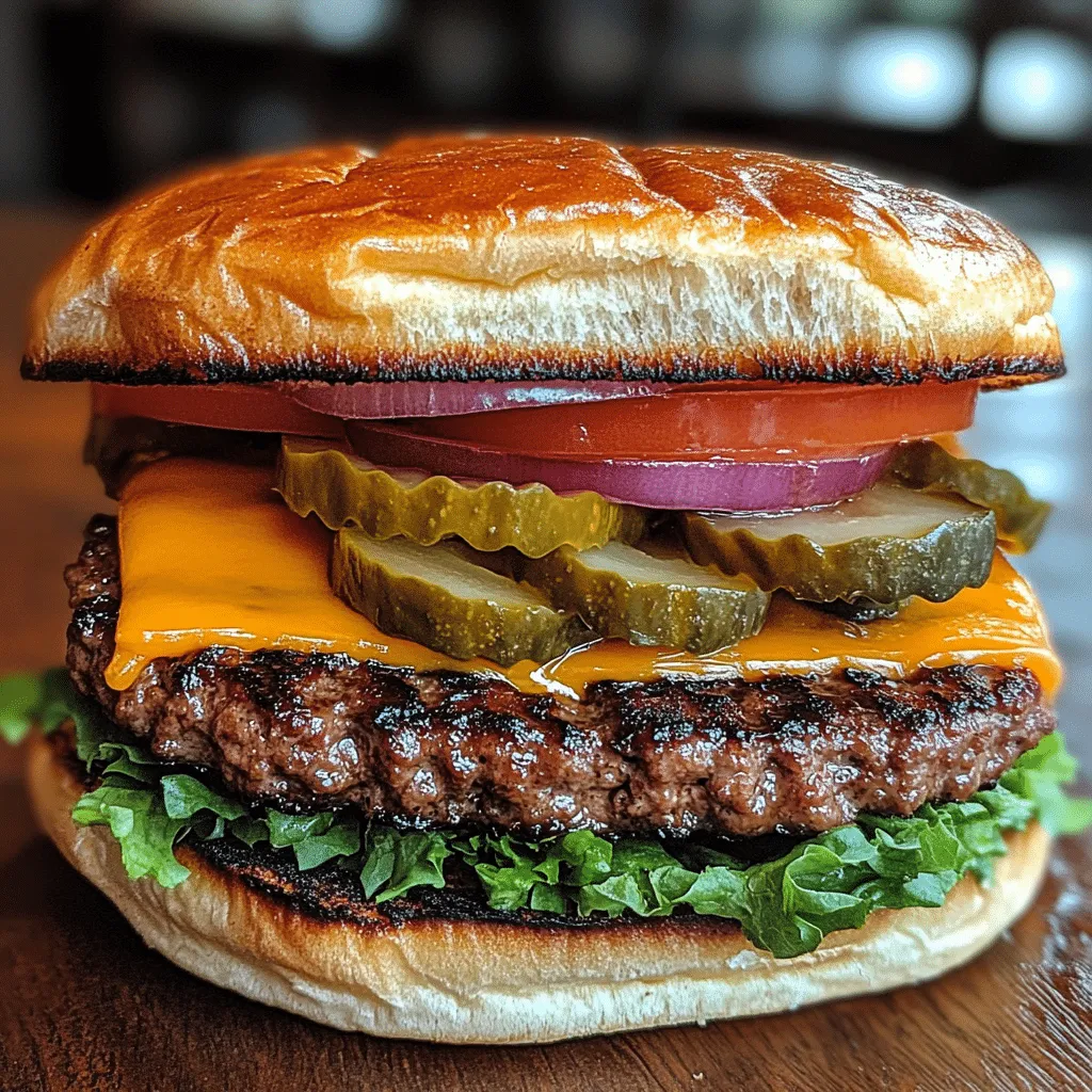 Juicy Burger Patties