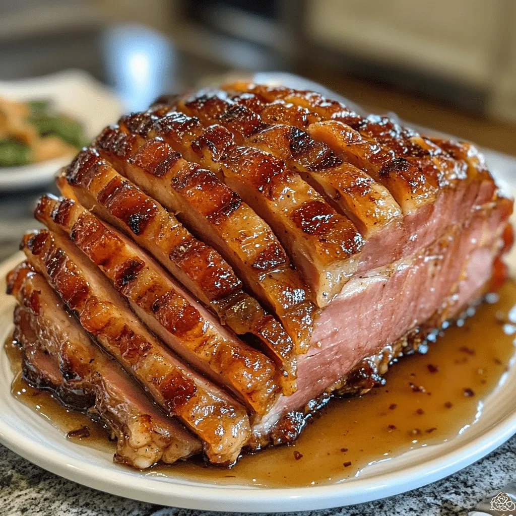 Easy Crock Pot Ham Recipe