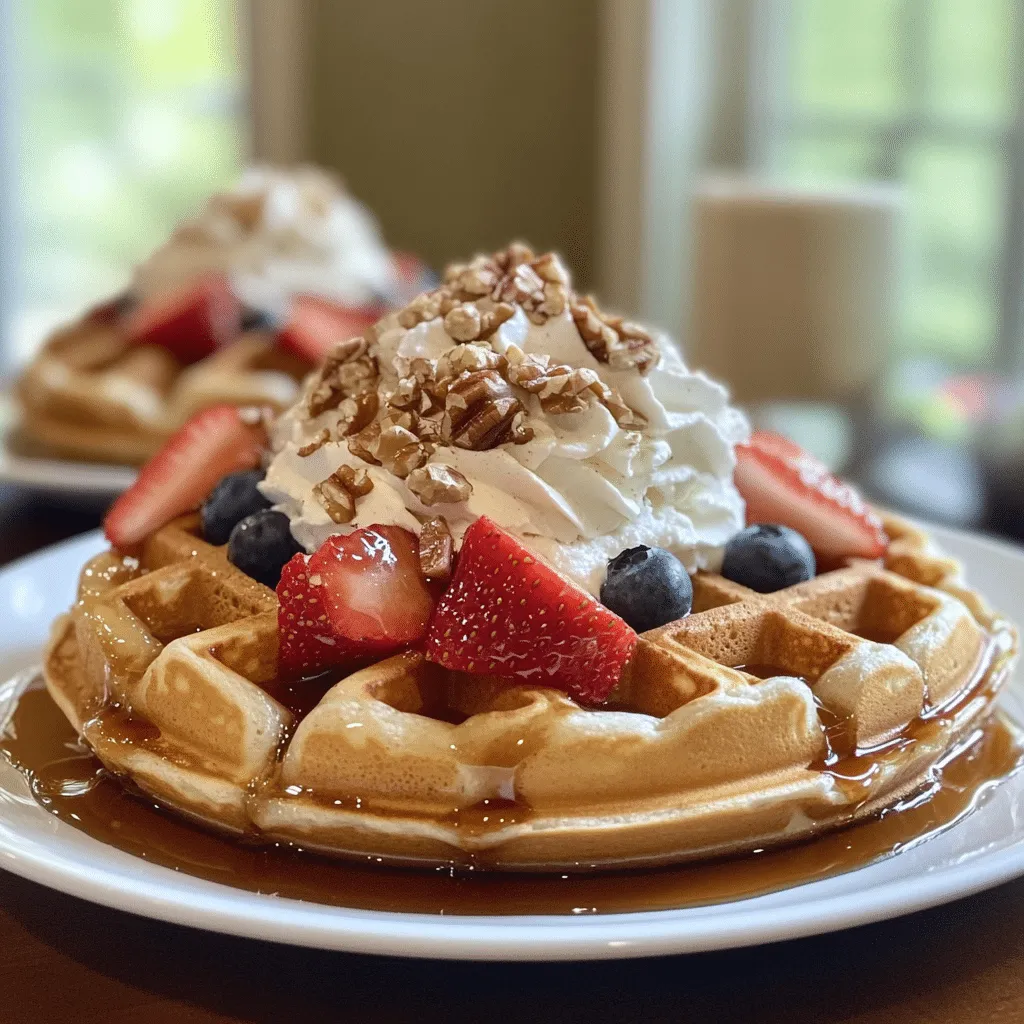 Perfectly Fluffy Buttermilk Waffles for Cozy Mornings - Scarlet Recipes featured image