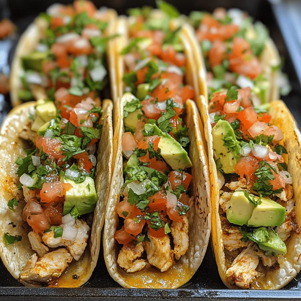 Savory Chicken Street Tacos: A Taste of Home Bliss - Scarlet Recipes featured image