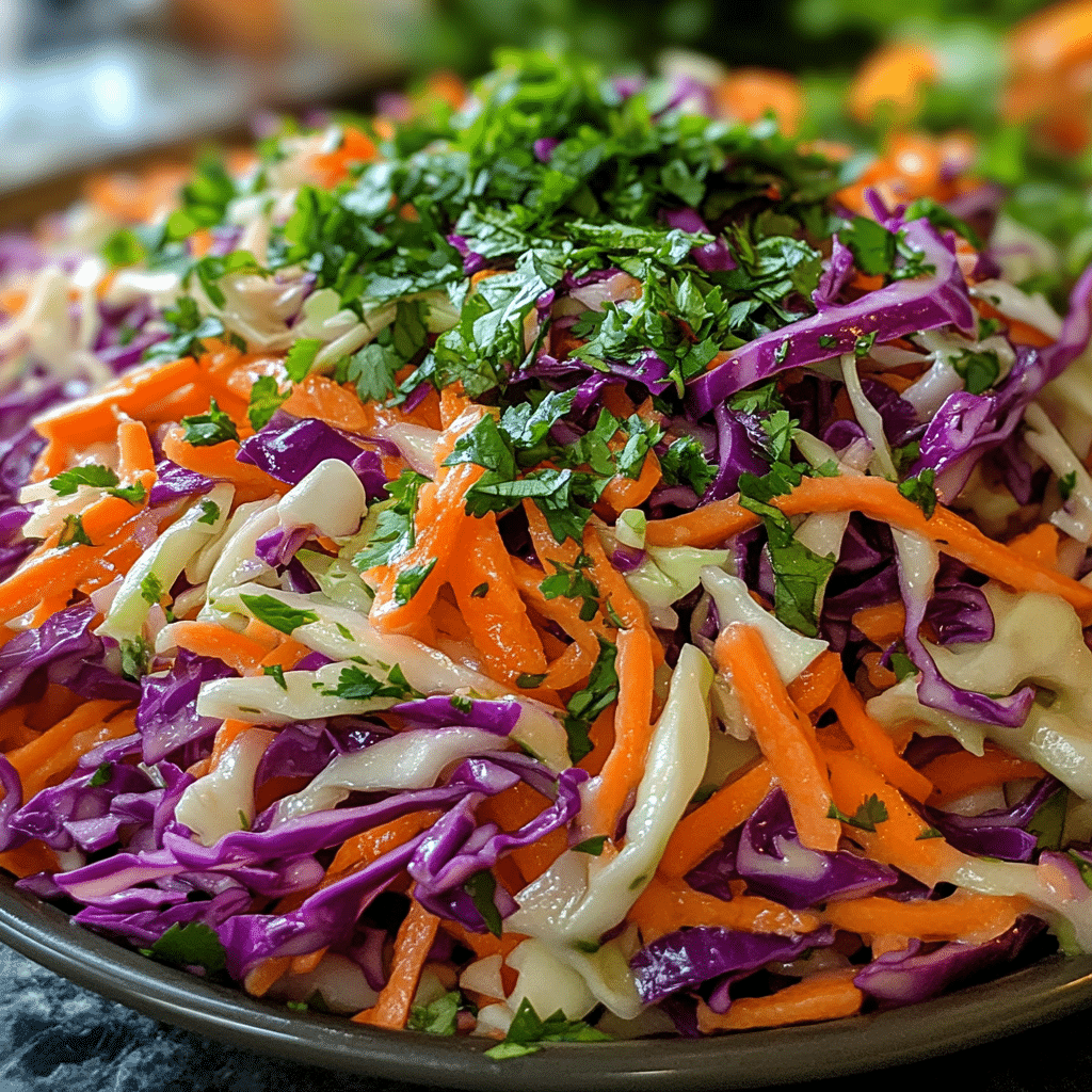 Zesty Cilantro-Lime Coleslaw for Perfect Fish Tacos - Scarlet Recipes featured image