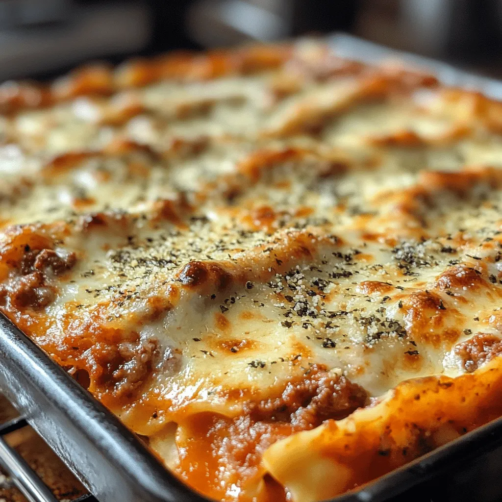 Savory No-Boil Lasagna with Rich Layers of Flavor - Scarlet Recipes featured image