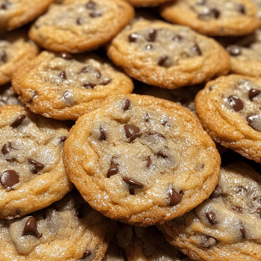 Decadent Melted Butter Chocolate Chip Cookies Recipe - Scarlet Recipes featured image