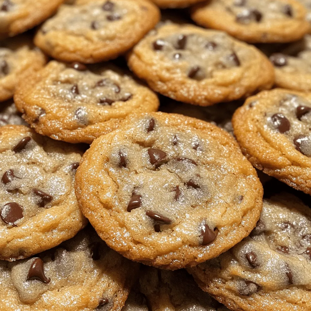 Decadent Melted Butter Chocolate Chip Cookies Recipe - Scarlet Recipes featured image