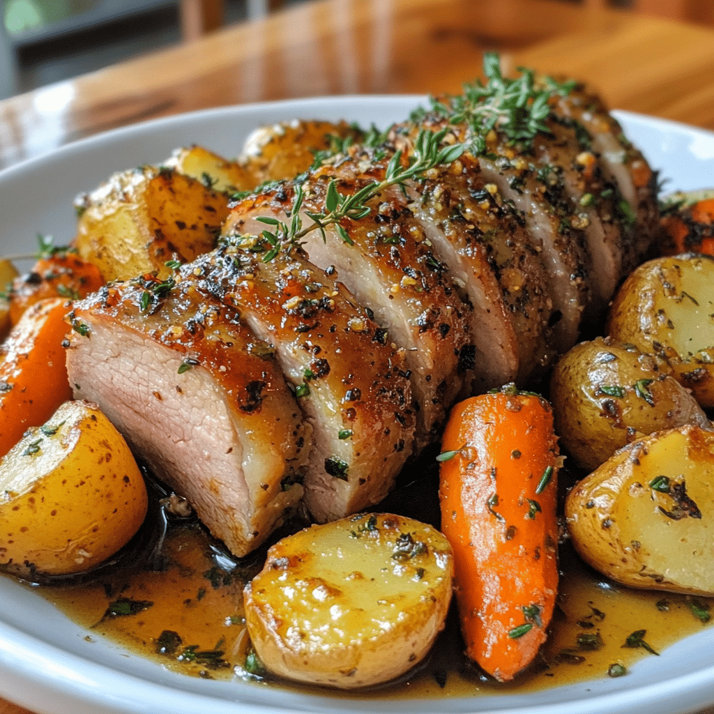 Savor the Comfort: Tender Pork Loin Crock Pot Delight - Scarlet Recipes featured image