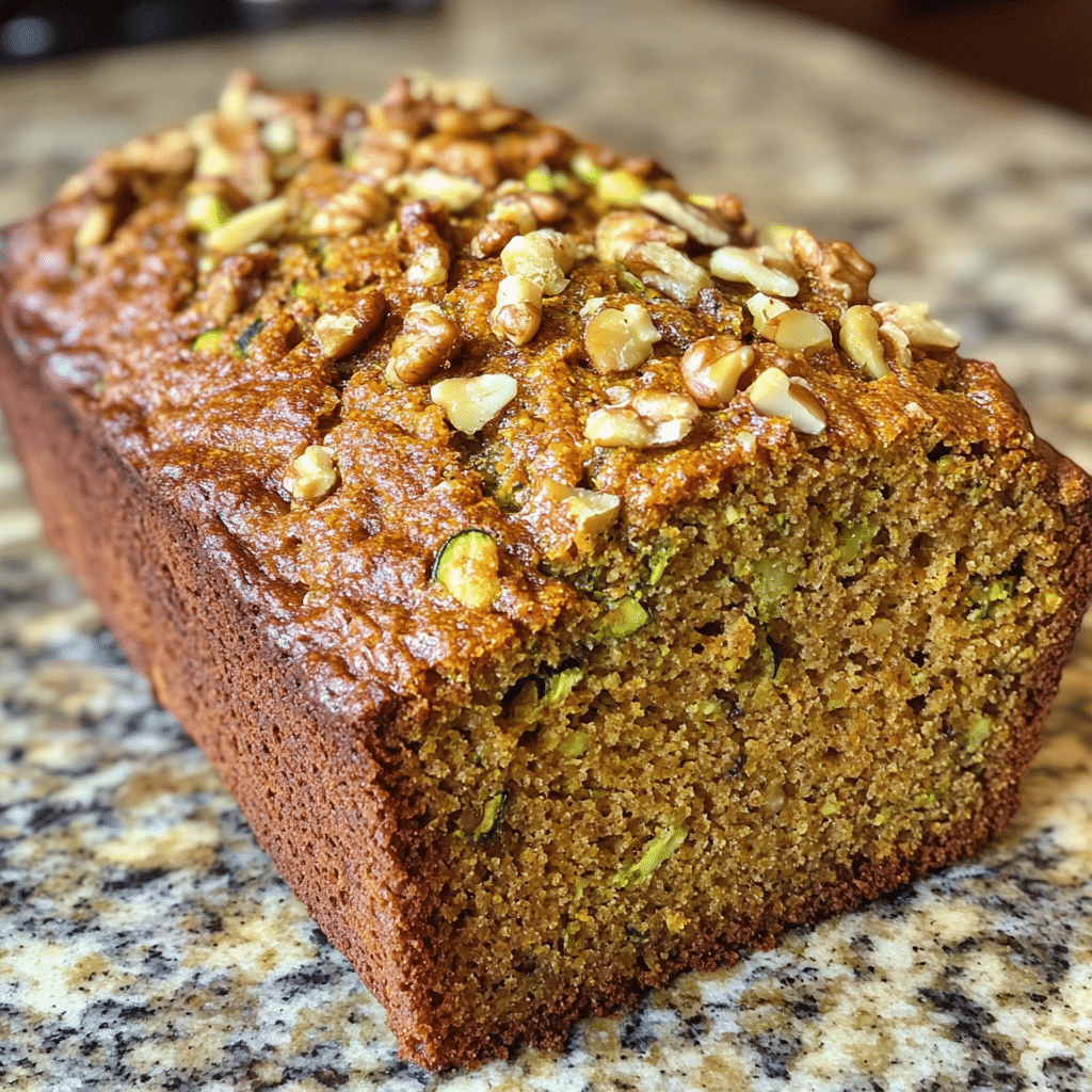 Irresistibly Spiced Pumpkin Zucchini Bread with Nuts & Seeds - Scarlet Recipes featured image