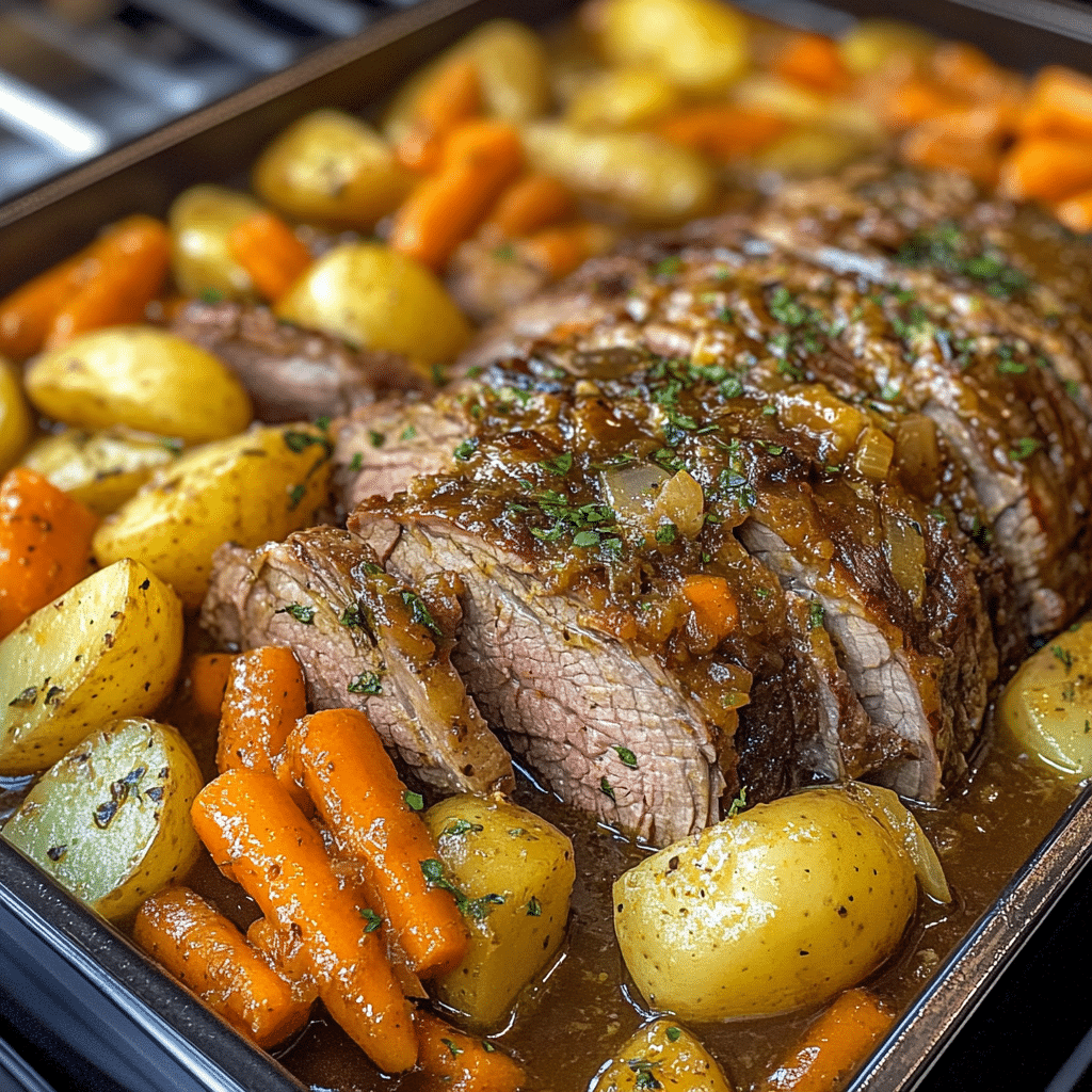 Melt-in-Your-Mouth Easy Pot Roast: A Unique Crock Pot Delight - Scarlet Recipes featured image