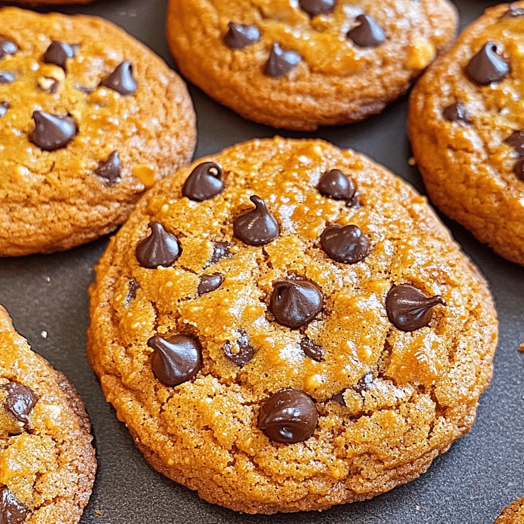 Pumpkin Chocolate Chip Cookies