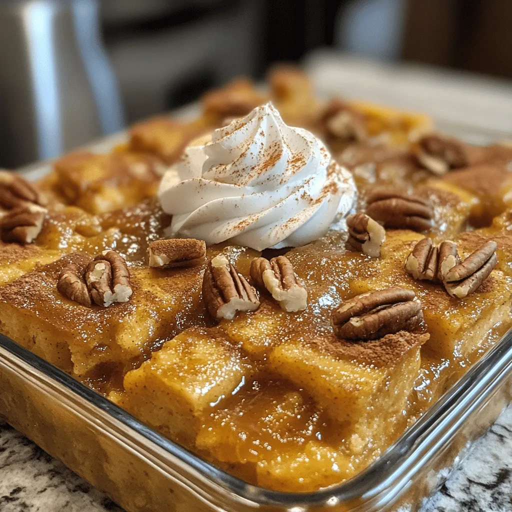 Pumpkin Bread Pudding