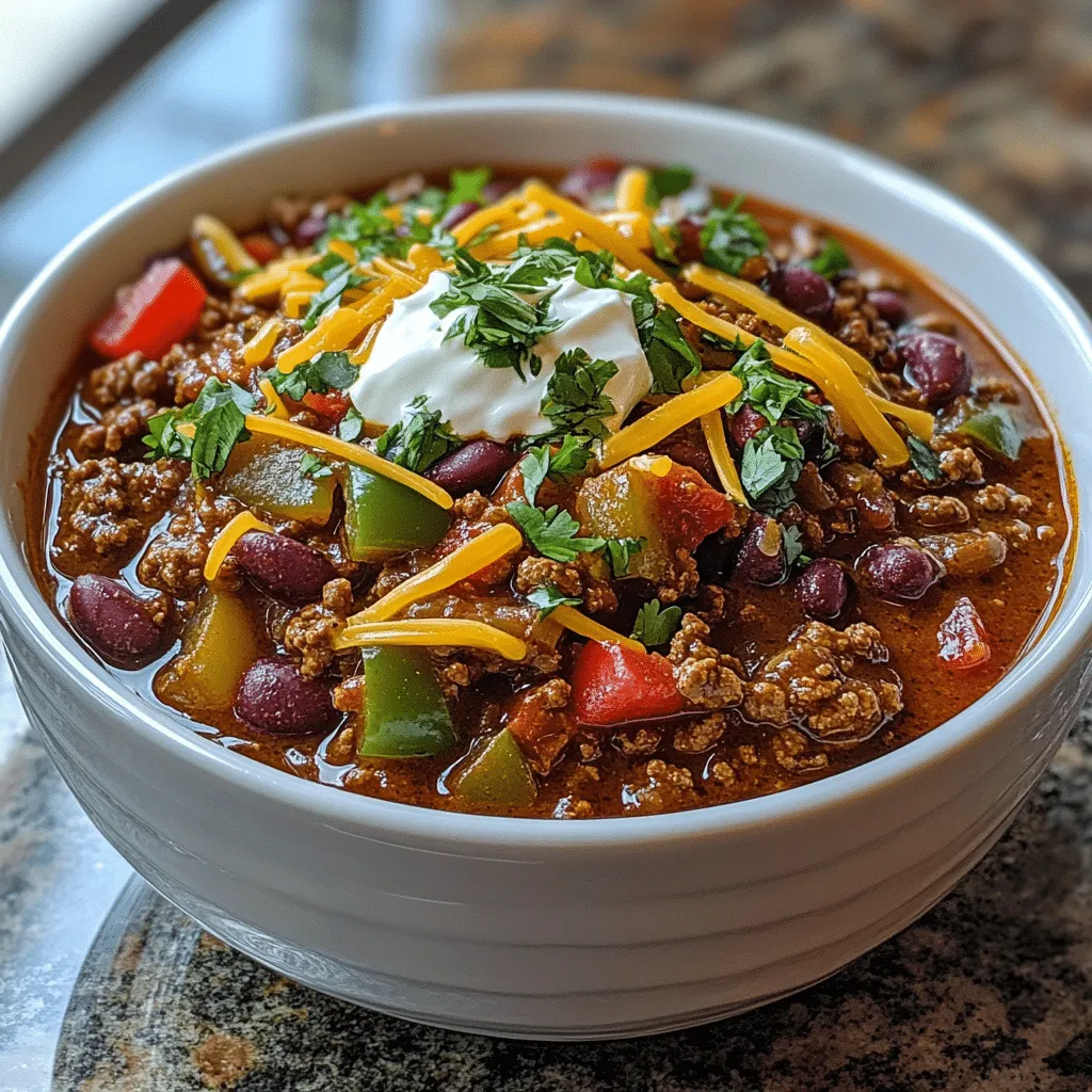 Effortless Slow-Cooked Chili