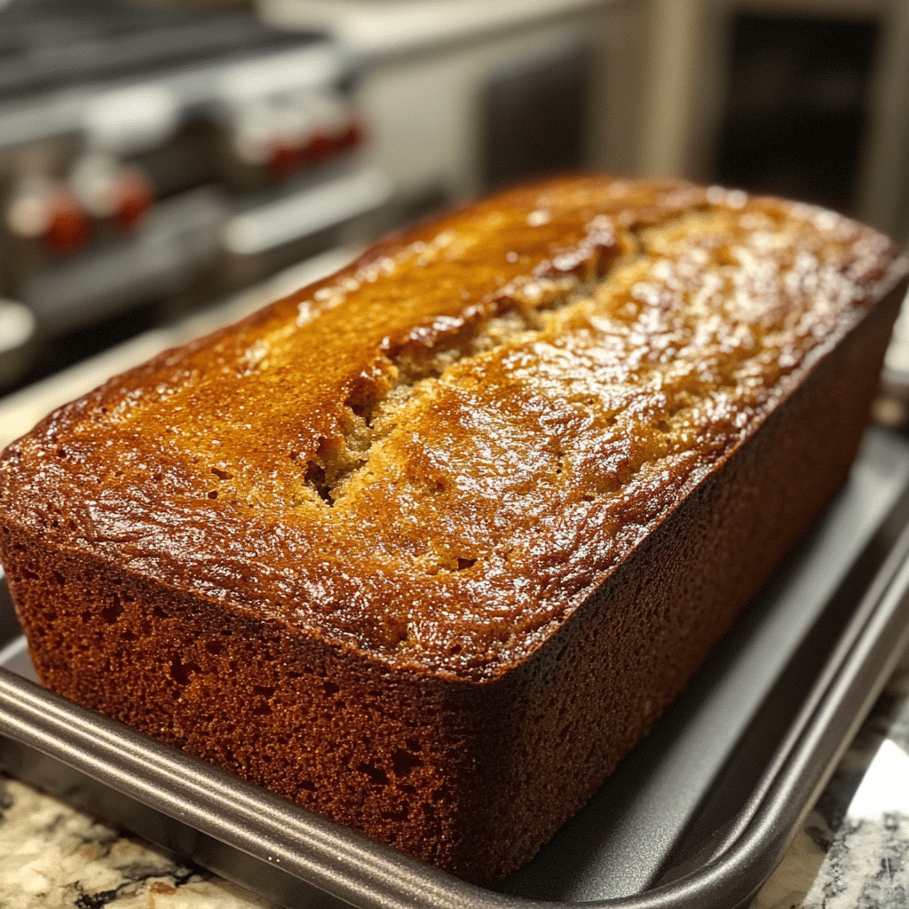 Irresistibly Moist Banana Bread with Secret Spices Recipe
