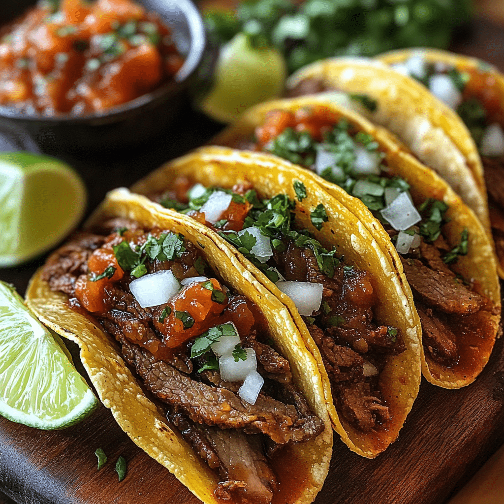 Savor Tender Tacos de Lengua with Rich Flavorful Sauce - Scarlet Recipes featured image