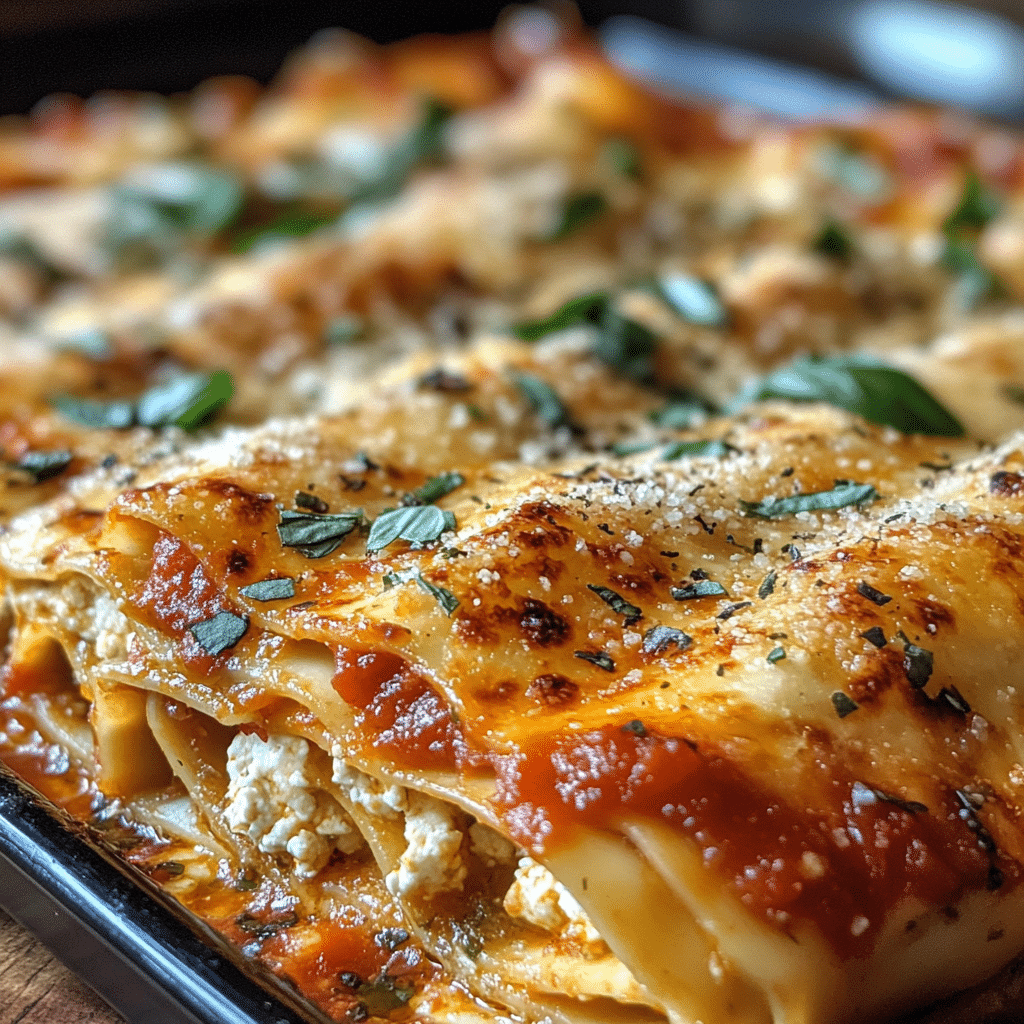 Savor the Comfort of Homemade Rolled Lasagna Delight - Scarlet Recipes featured image