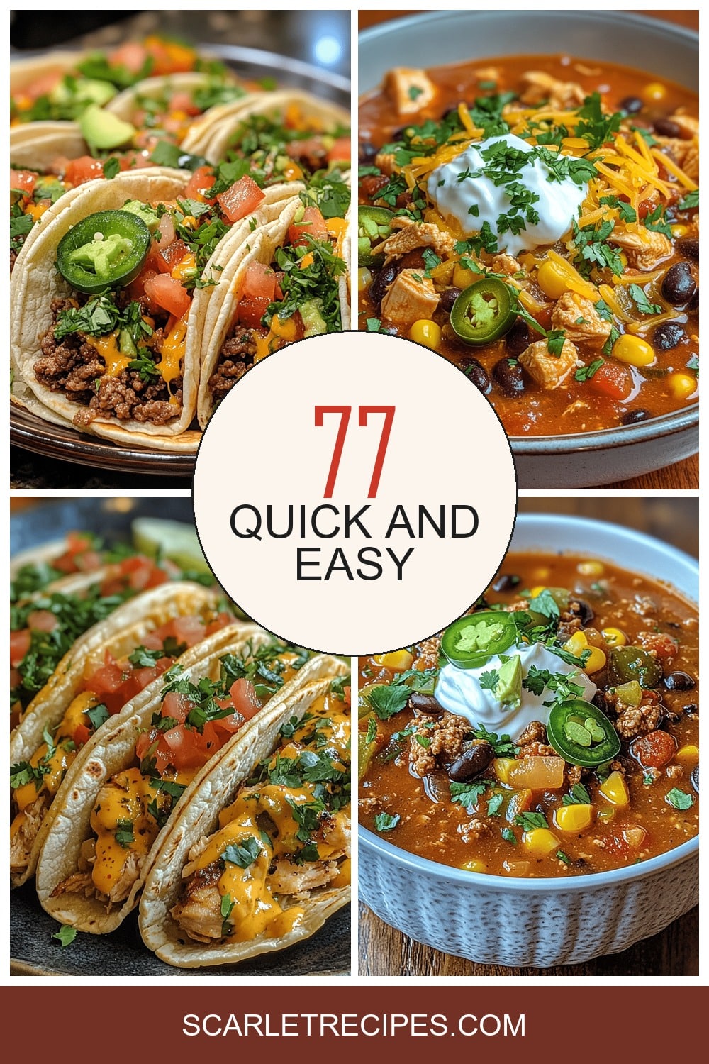 quick and easy dinner recipes featured image