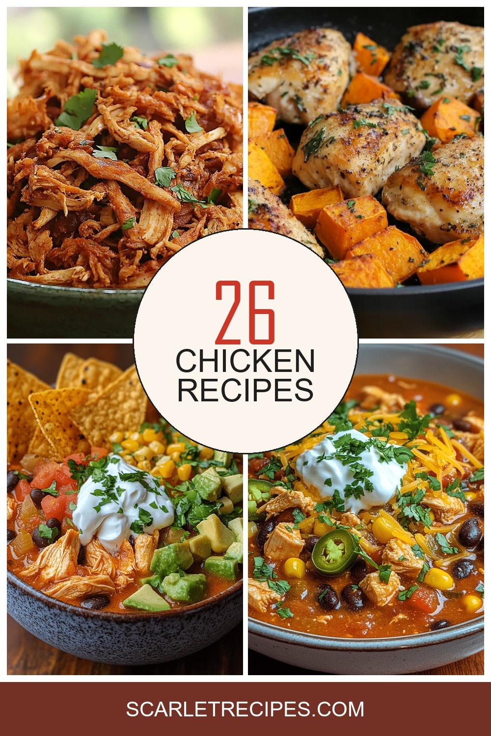 chicken recipes featured image