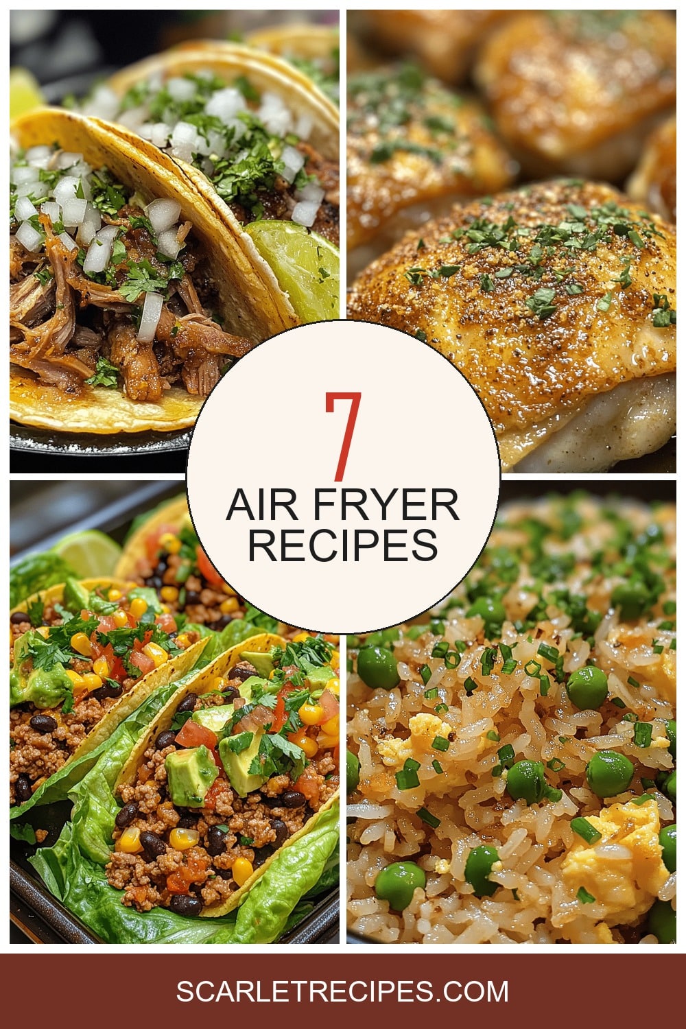 air fryer recipes featured image
