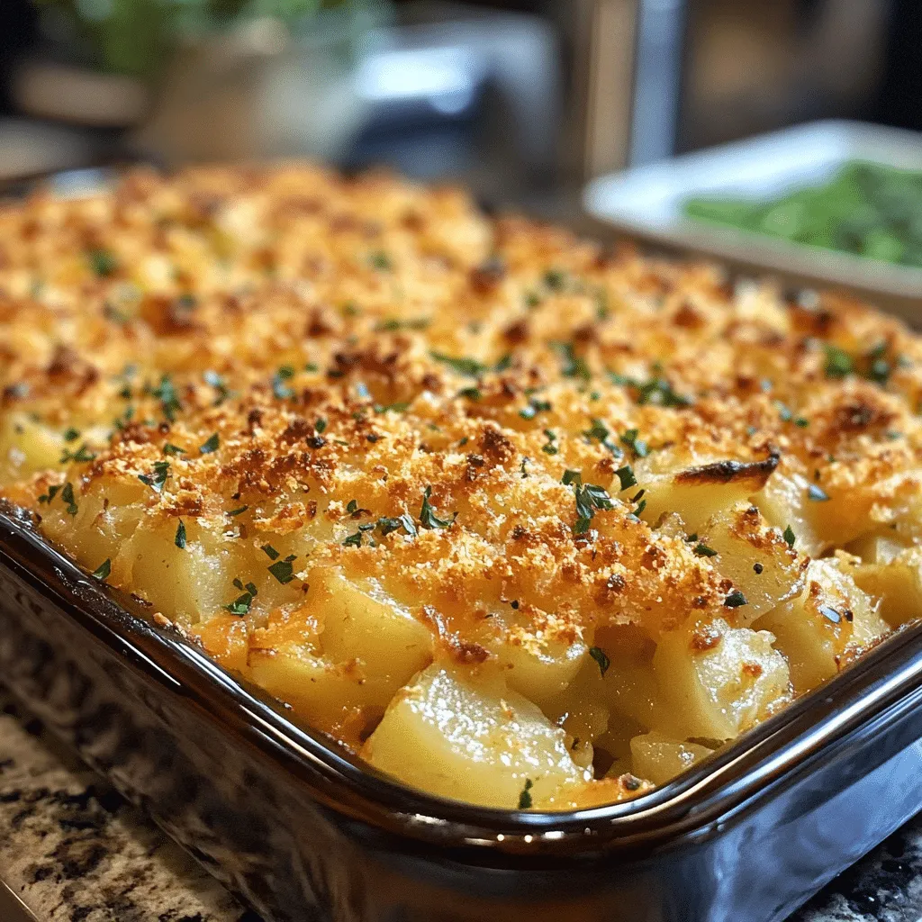 Savory Potato Stuffing Casserole for Effortless Entertaining - Scarlet Recipes featured image