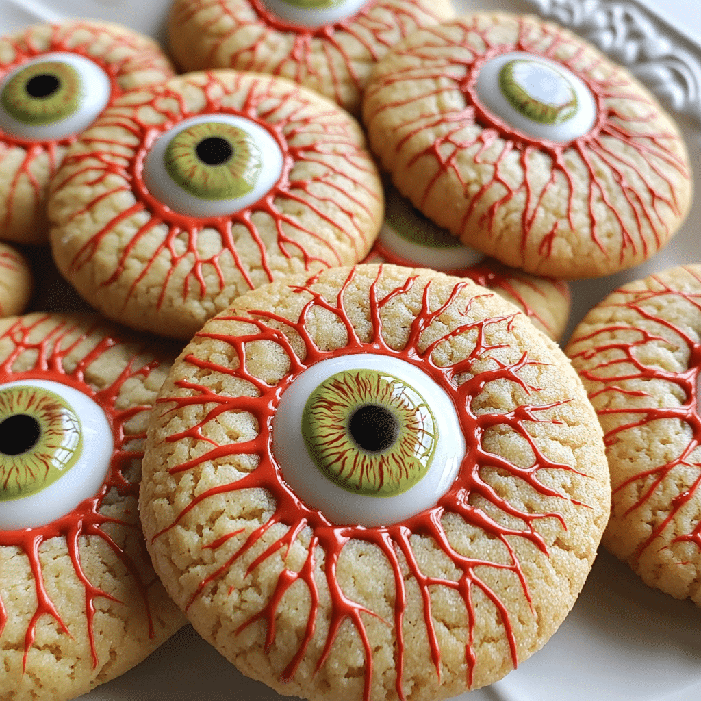 Spooky Eyeball Cookies: A Deliciously Fun Family Treat - Scarlet Recipes featured image